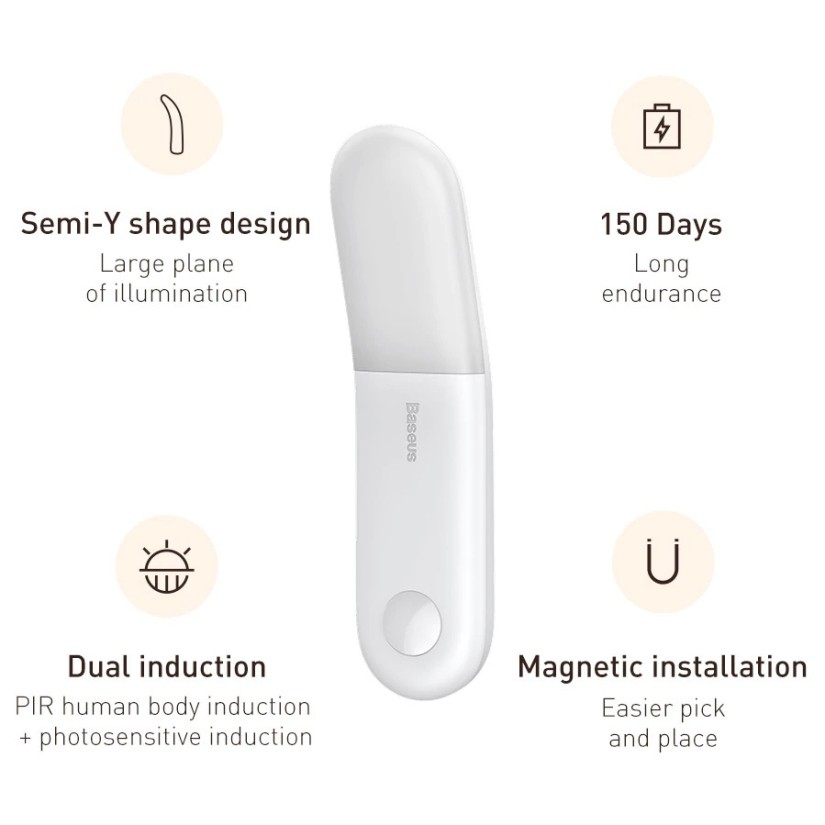 Đèn Cảm Ứng Chuyển Động Thông Minh Baseus Sunshine Series