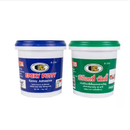 Keo dán đa năng Bosny AB Epoxy kết dính bê tông, gỗ, kim loại, thủy tinh, gốm sứ. đá. Cam kết bảo hành 1 đổi 1