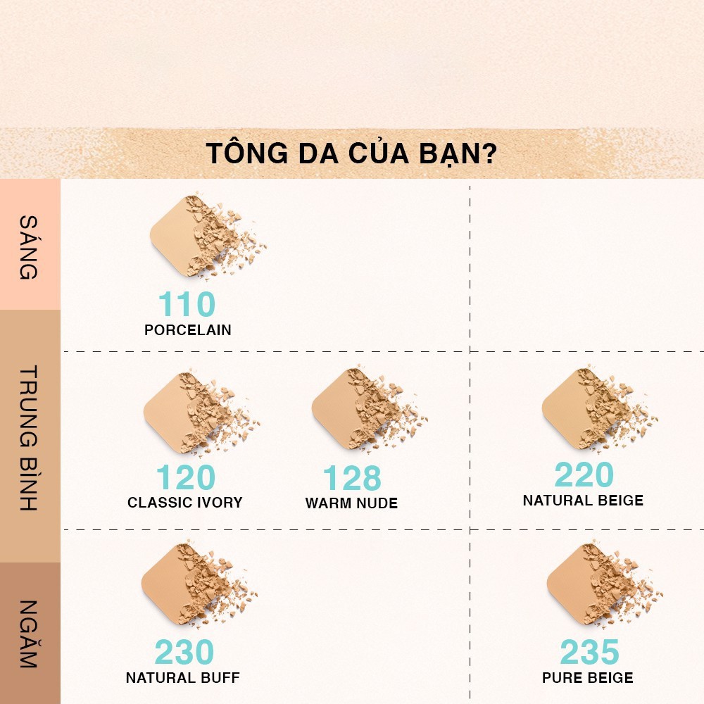 Phấn Nền Maybelline New York Fit Me Skin-Fit Powder Foundation Kiềm Dầu Chống Nắng SPF 32 PA+++ màu 220 Natural Beige 9g