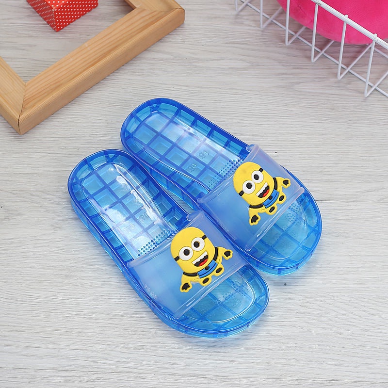 Dép Đi Trong Nhà Đế Mềm Chống Trượt Họa Tiết Hoạt Hình Dễ Thương