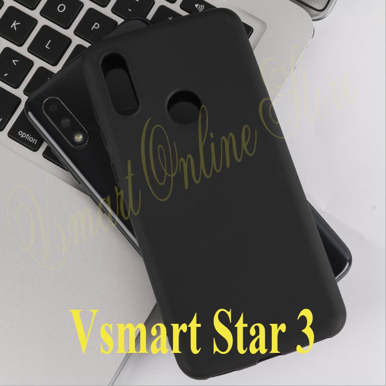 Ốp lưng Vsmart Star 3 - Ốp đen dẻo và ốp trong
