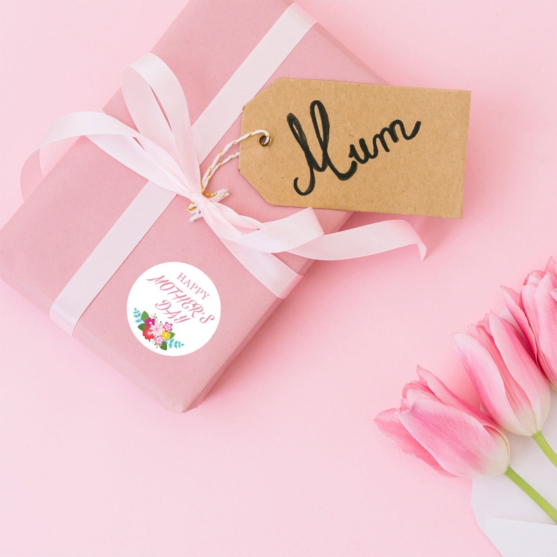 Miếng Dán Tự Dính Họa Tiết Hoa Cho Ngày Của Mẹ