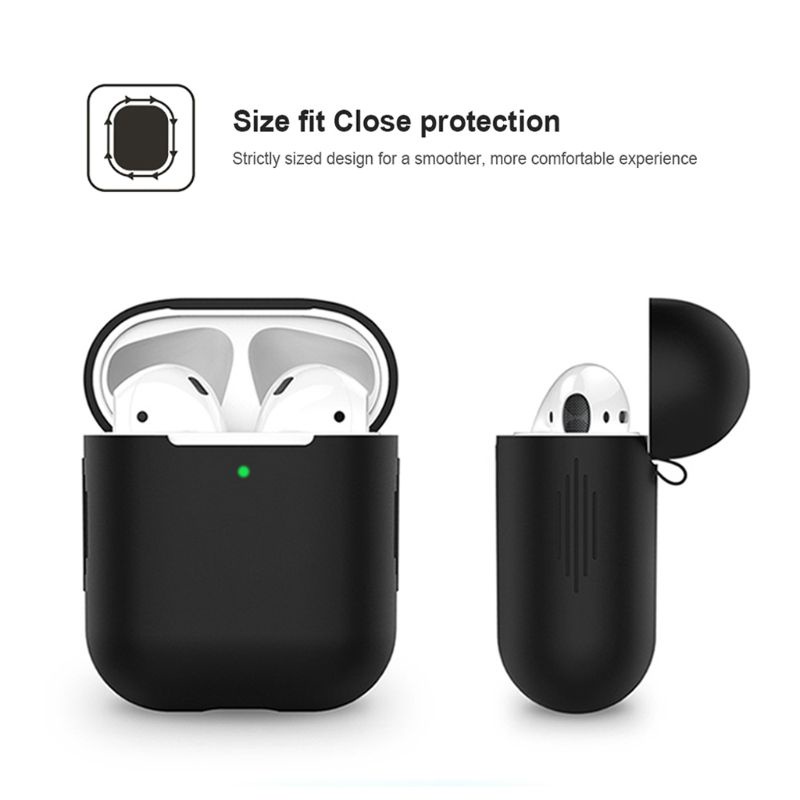 Vỏ Bảo Vệ Hộp Sạc Tai Nghe 1 / 1 Bằng Silicon Thời Trang Chất Lượng Cao