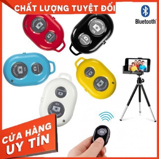 Remote Shutter - Nút Bấm Bluetooth Điều Khiển Từ Xa Chụp Ảnh Tự Động Cho Smartphone, Iphone, Ipad