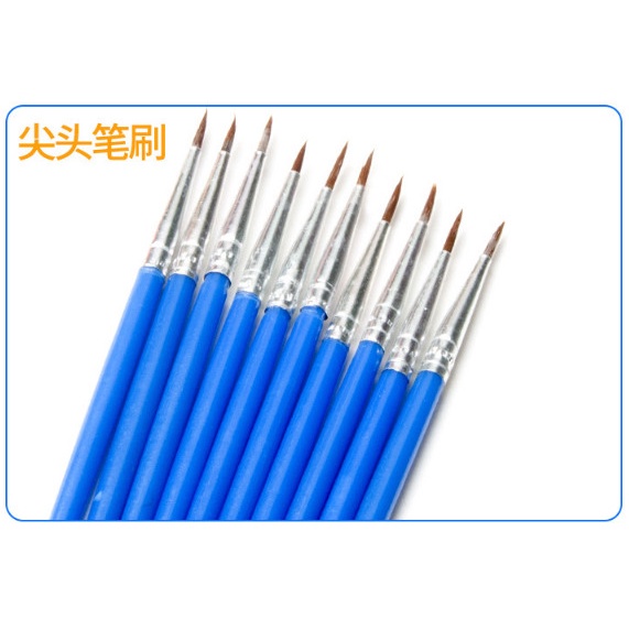 Cọ vẽ màu nước Acrylic tô tượng tô tranh