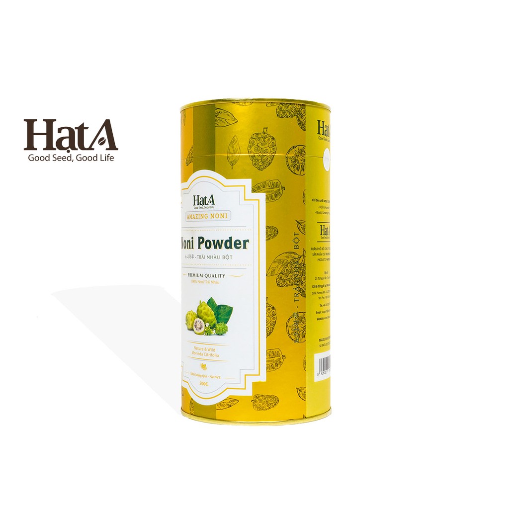 Trái nhàu Hạt A Cafe Noni Powder dạng bột tốt cho hệ tiêu hóa và dạ dày 500gr