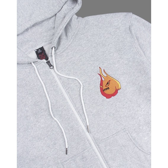 Áo khoác Mascot Zip-Hoodie màu Xám by Xfire | BigBuy360 - bigbuy360.vn