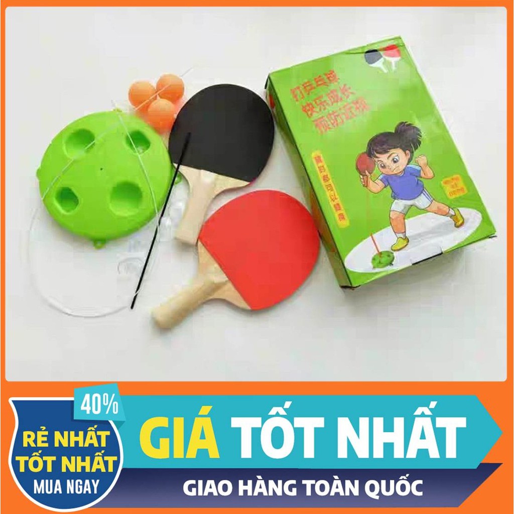 [ HCM SỈ=LẺ ]💖 Bộ Bóng Bàn Phản Xạ Mini Cho Bé 💖Vui Chơi Trong Nhà