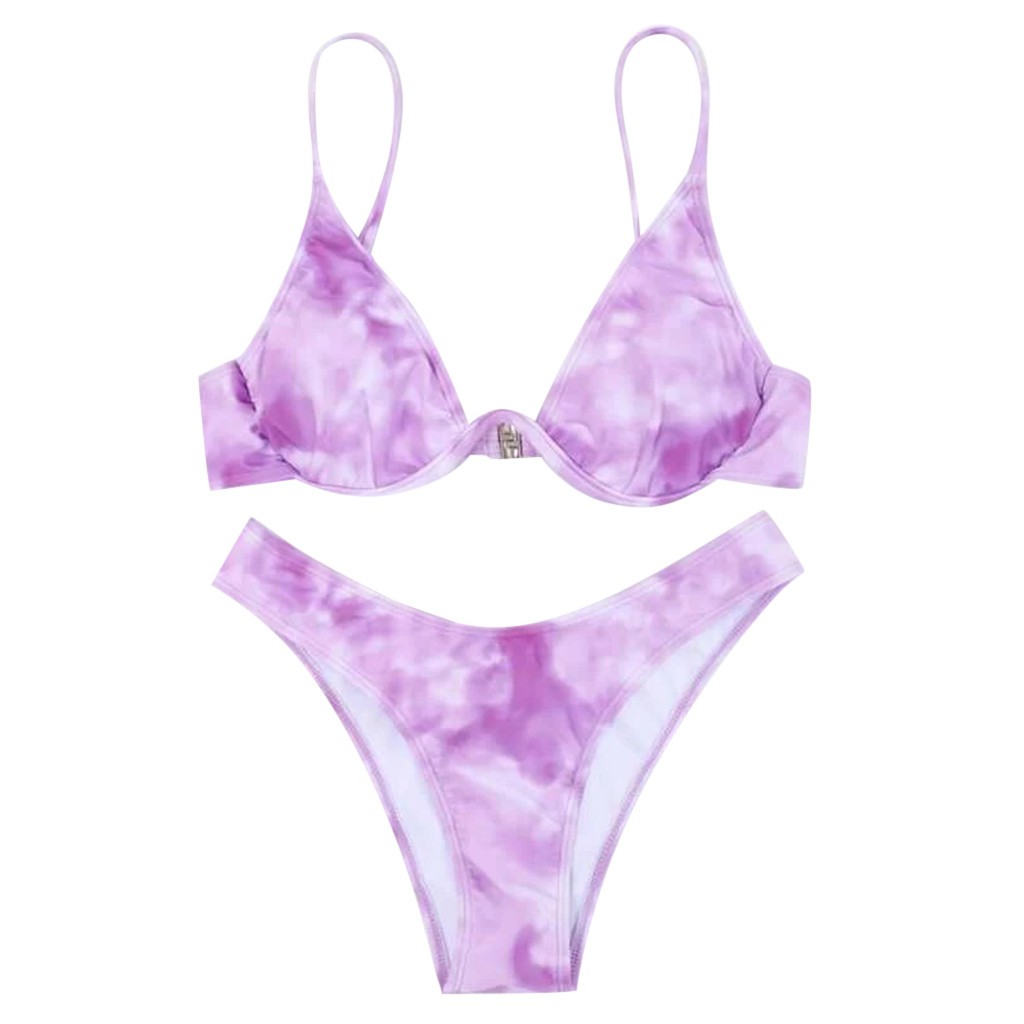 Bikini In Hoạ Tiết Graffiti Kèm Mút Nâng Ngực Cho Phái Nữ | BigBuy360 - bigbuy360.vn