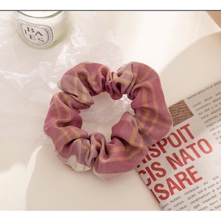 Cột tóc vải Scrunchies phong cách Hàn Quốc