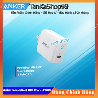 Sạc 1 Cổng PowerPort 18W Hỗ Trợ PowerDelivery PD - A2019 Chính Hãng
