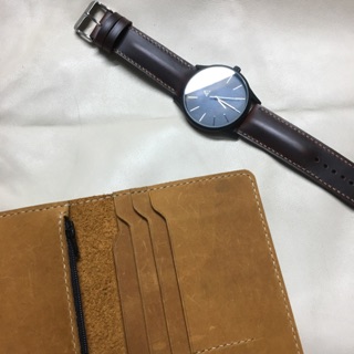 Dây đồng hồ Handmade Da Bò Ý