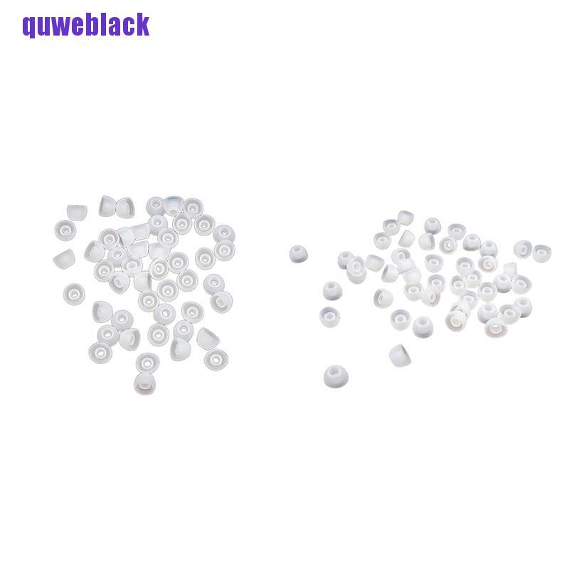 Set 50 Nút Silicon Bọc Tai Nghe 11mm Màu Đen | BigBuy360 - bigbuy360.vn