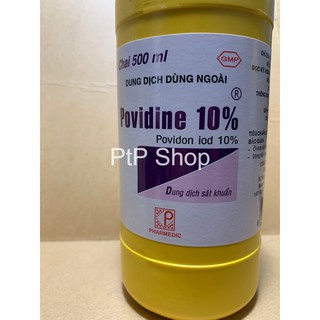Dung dịch sát khuẩn Povidine 10% 500ml