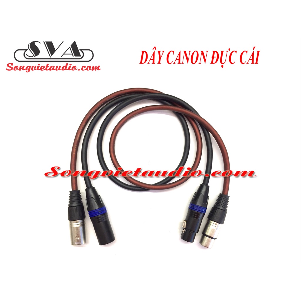 DÂY CANON ĐỰC CÁI - CẶP