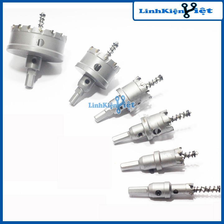 Bộ Khoét Lỗ Cao Cấp Khoét Sắt-Inox MAKHI (Không Có Via )