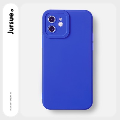 Ốp điện thoại JURSUE silicon mềm chống sốc cạnh vuông thích hợp cho iPhone 17 16 15 14 13 12 11 ProMax SE 2020 X XR XS 8 7 6S 6Plus
