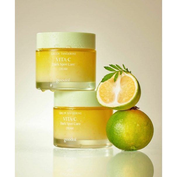 [BẢN MỚI 2022] Kem dưỡng trắng GOODAL GREEN TANGERINE VITA C DARK SPOT CARE CREAM
