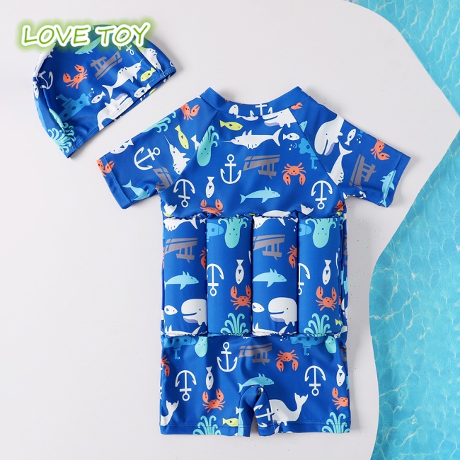 Set 2 Áo Phao Bơi Liền Quần An Toàn Cho Bé