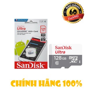 Mua Thẻ nhớ micro SDXC Sandisk 128GB upto 100MB/s Chính Hãng
