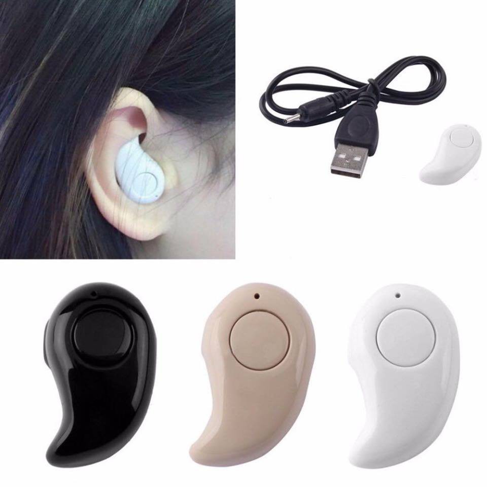 Tai nghe Bluetooth công nghệ V4.0 (Model 2018), tai mini hạt đậu siêu xinh