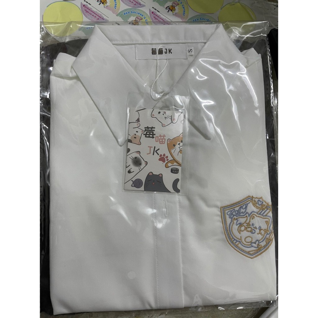 Áo sơ mi blouse hãng berry meow #sơmi #blouse