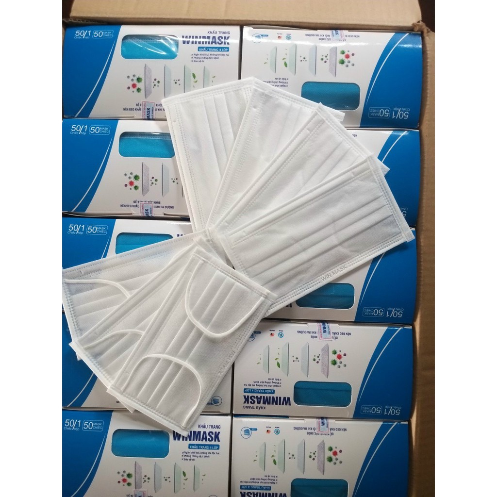 KHẨU TRANG Y TẾ 4 LỚP (50 Chiếc) | BigBuy360 - bigbuy360.vn