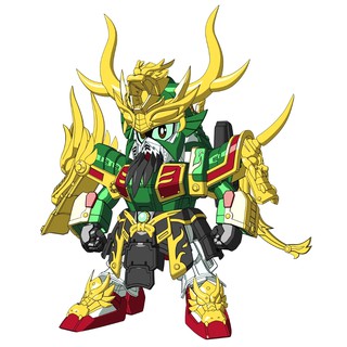 [Gundam] Đồ chơi lắp ghép Quan Vũ A006 - Mô hình SD BB Tam Quốc