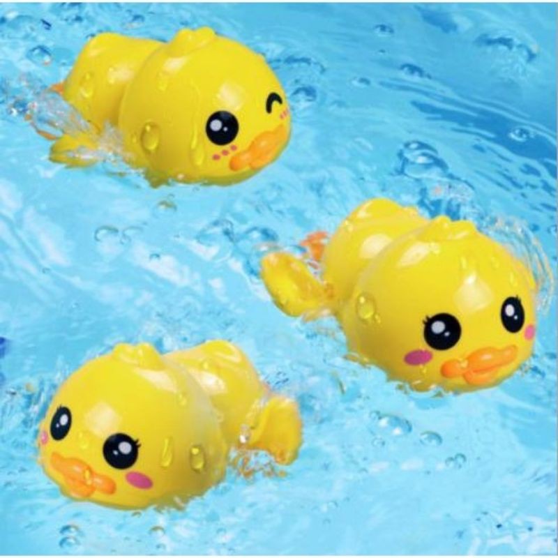 Vịt bơi dây cót thả nước - Đồ chơi nhà tắm cho bé