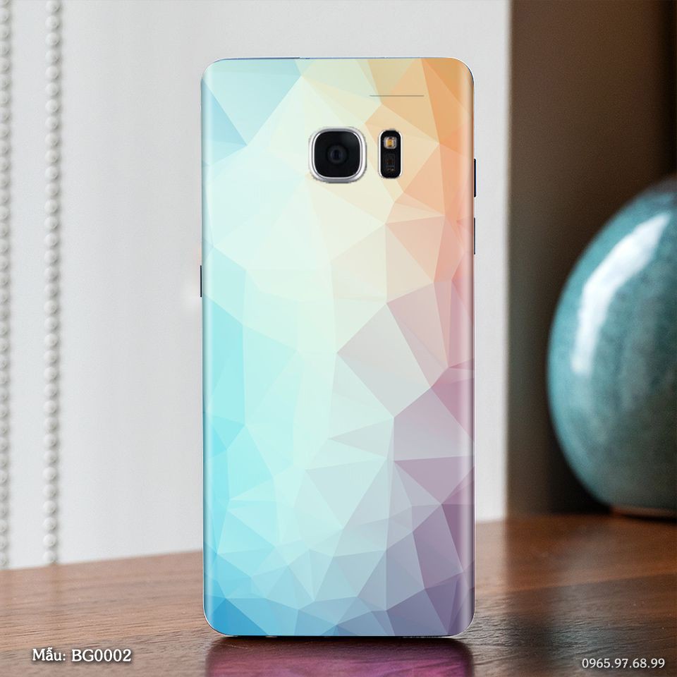 Miếng dán skin cho các dòng điện thoại Samsung S7 Edge - S8 Plus - S9 Plus - S10 lite - S10 Plus in hình 3D