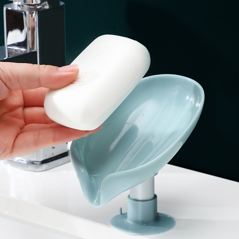 Giá Đỡ Xà Phòng Hình Láleaf Tiện Dụng Cho Phòng Tắm