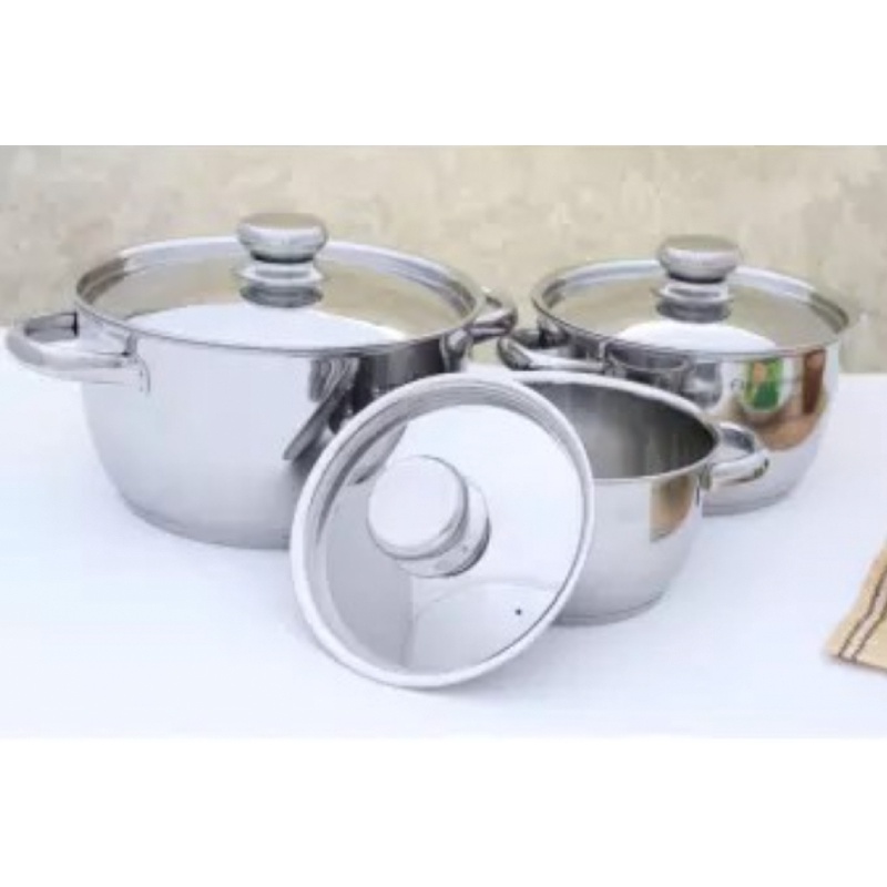 Bộ 3 nồi Inox Fivestar Royal Cool - đun từ