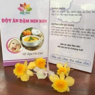 Bột ngu cốc ăn dặm min min