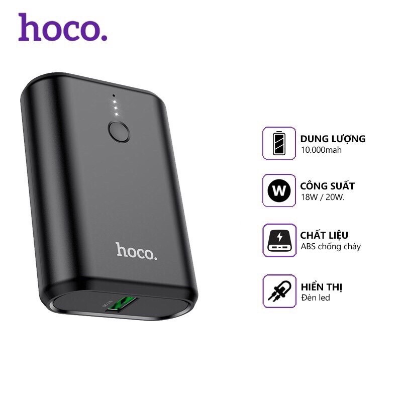 Pin Dự Phòng Hoco Q3 - Sạc Nhanh 20W 10.000mah