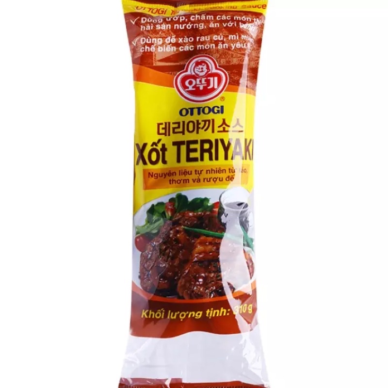 &lt;HOT&gt; Sốt Teriyaki cho món thịt sốt teriyaki Hàn Quốc 310g