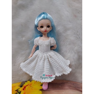 Váy len xòe cho búp bê Baboliy cao 30cm