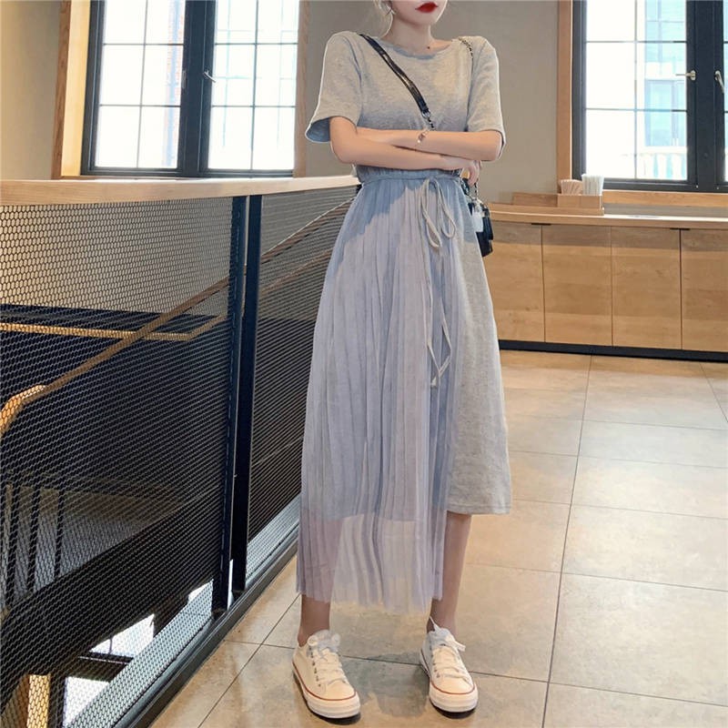 Đầm Nữ Tay Ngắn Cổ Chữ V Thời Trang Quyến Rũ | BigBuy360 - bigbuy360.vn