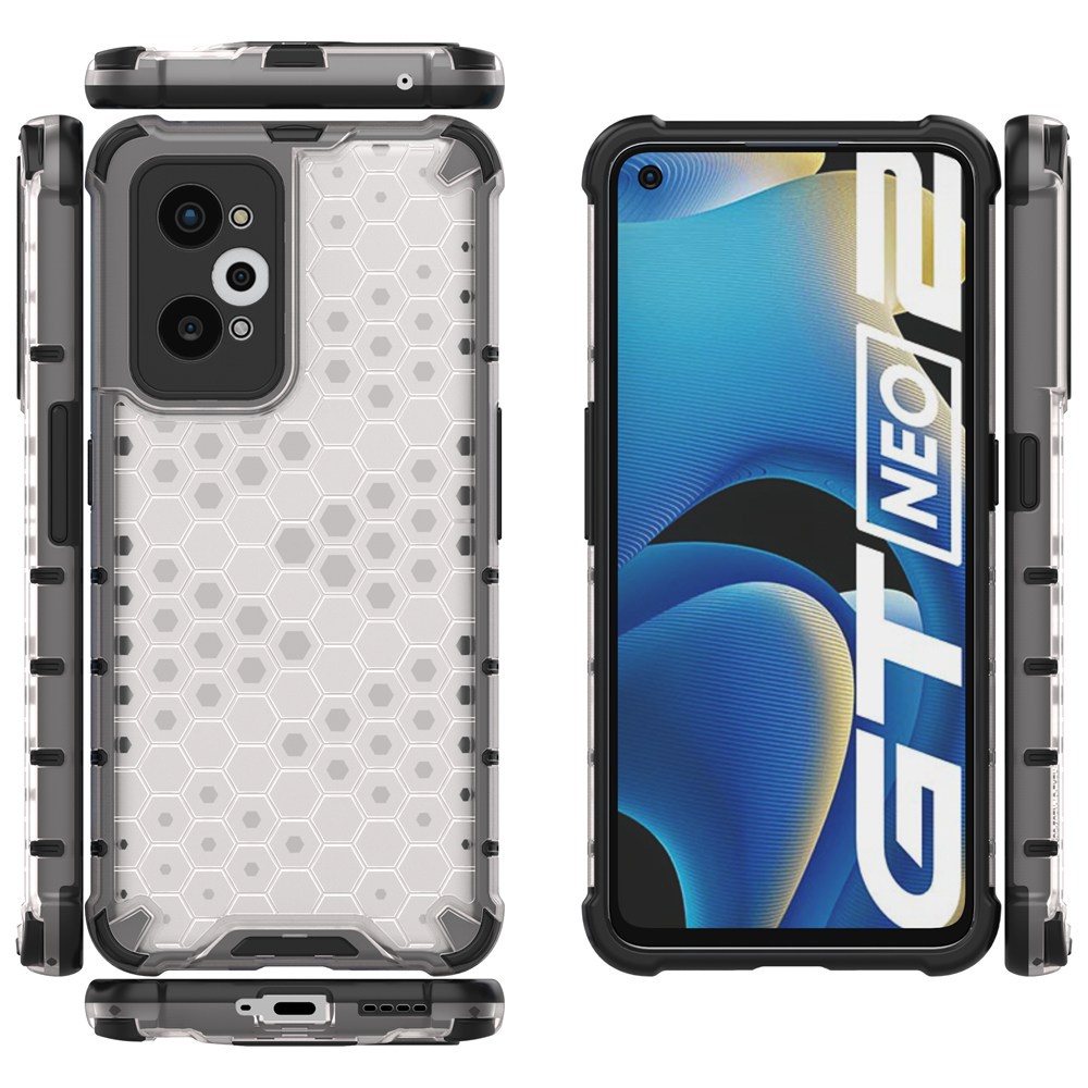 Ốp Điện Thoại PC Cứng Viền TPU Dẻo Trong Suốt Kiểu Giáp Chống Sốc Cho Realme GT NEO 2 5g Realme GT Neo2 5g