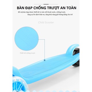 Xe Scooter 3 bánh có đèn phát sáng