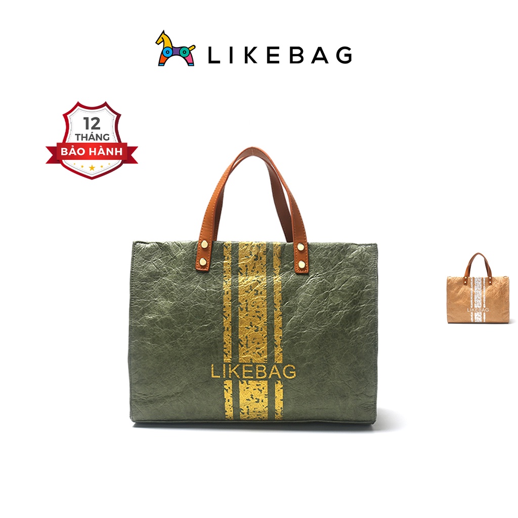 Túi nữ xách tay, đeo vai cỡ to LIKEBAG quai da cao cấp chắc chắn 173040577 - LIBAGI