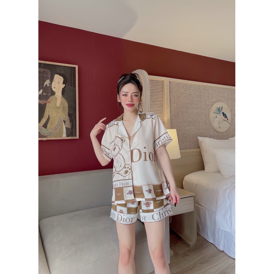 Bộ Đồ Ngủ Bizama Đùi Chất Vải Mango Mềm Mát Thấm Hút Mồ Hôi Tốt Hàng Cao Cấp Loại 1