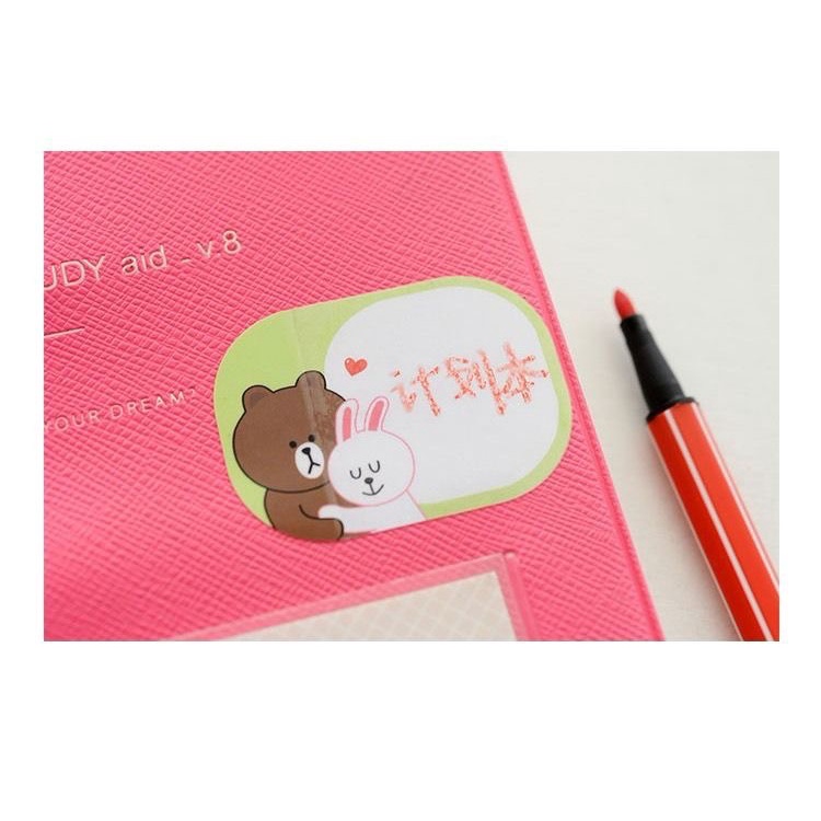 Giấy note nhớ ghi chú dán nhỏ nhiều hình dễ thương nhiều màu cho bé học sinh chống nước
