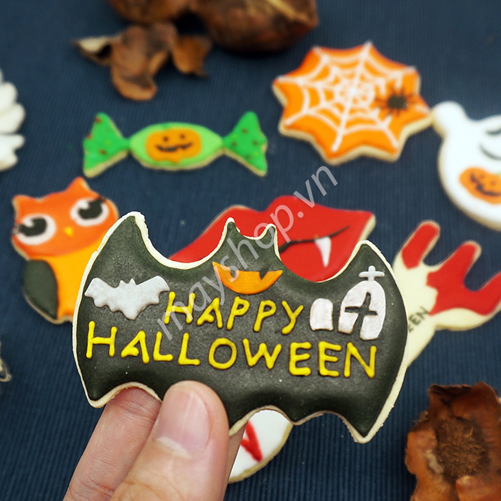 Bộ cutter inox 6 hình Halloween