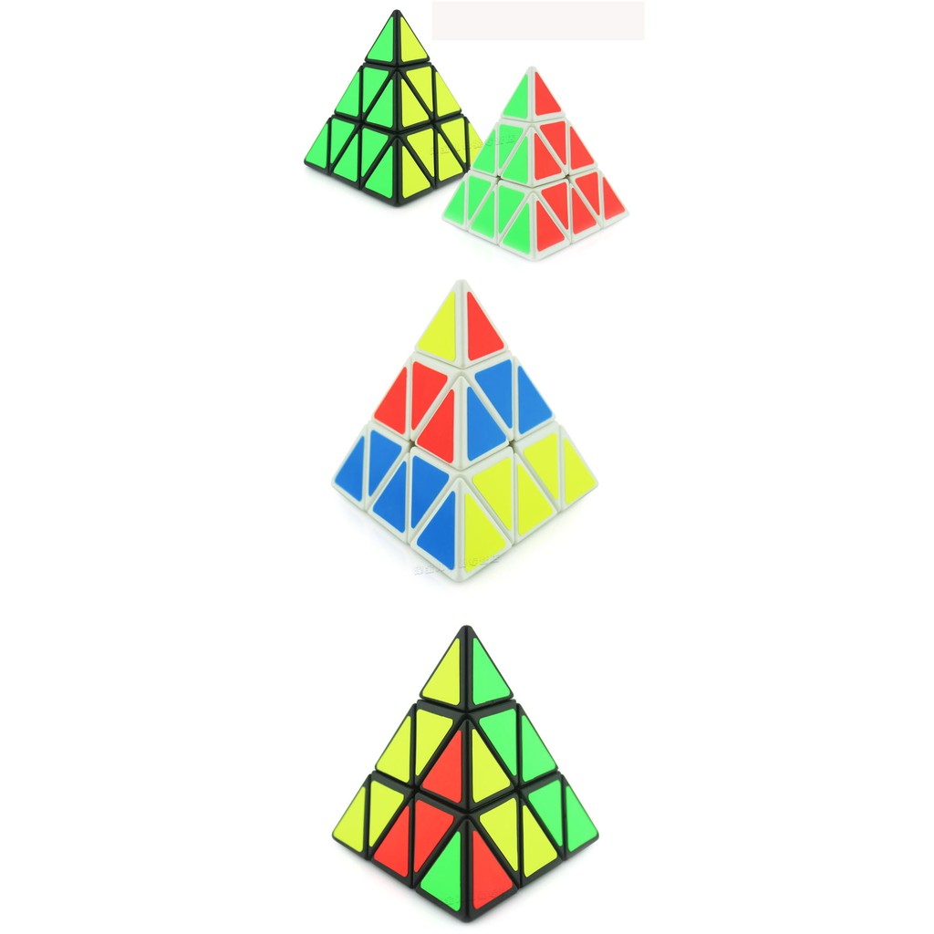 Rubik Tam Giác 3 Tầng - Rubik Biến Thể Hình Kim Tự Tháp - Cube King Turn The Cube (kích thước lớn)