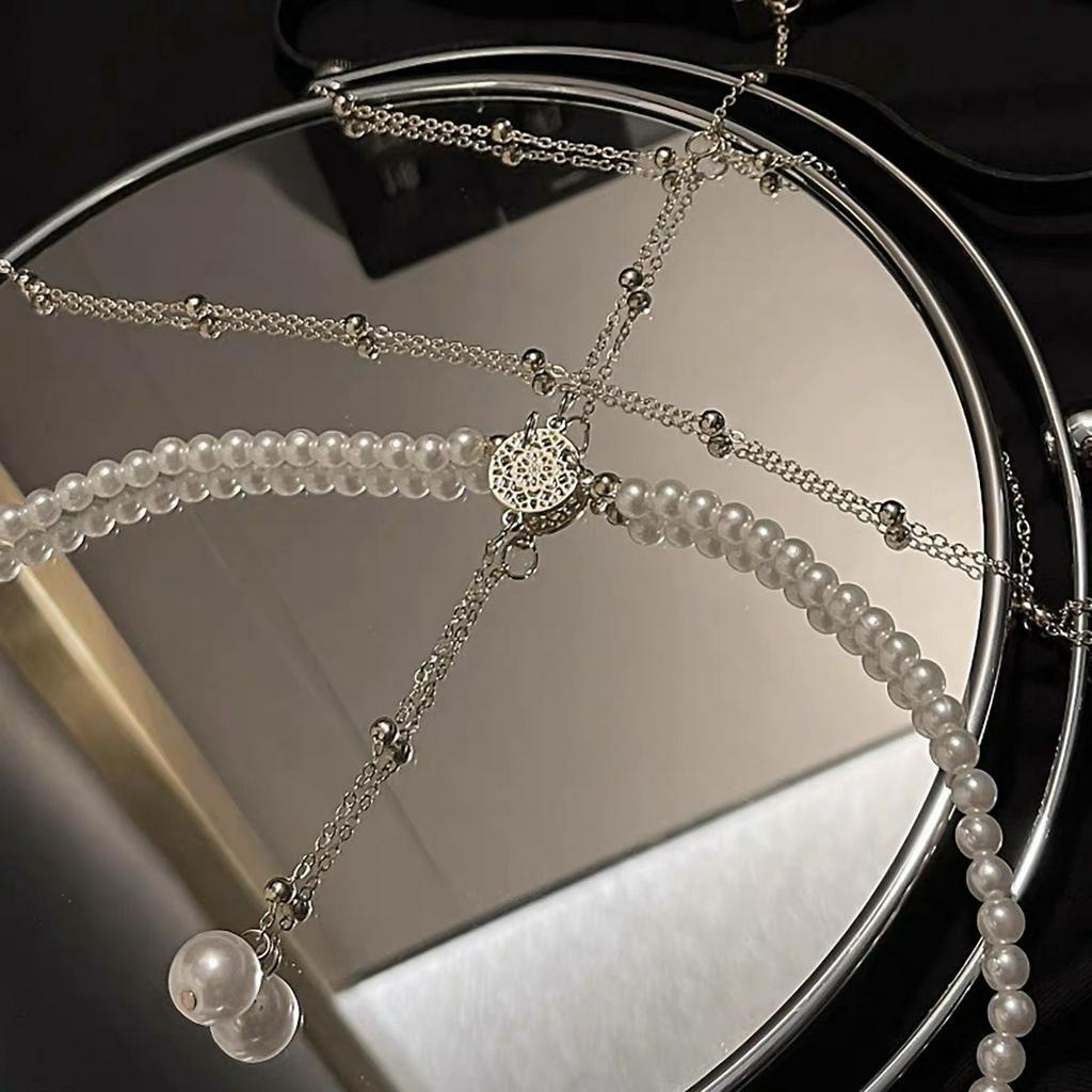 ( Chain leg - Phụ kiện đùi) Xích treo trang trí đùi khoe body nhiều mẫu đính đá sang chảnh