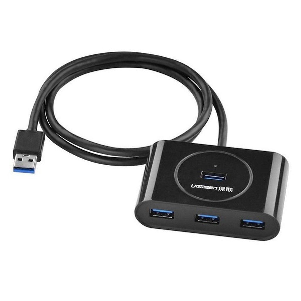 HUB usb chuẩn 3.0 ra 4 cổng usb 3.0 Ugreen 20291-15cm Hàng Chính Hãng bảo hành 18 tháng