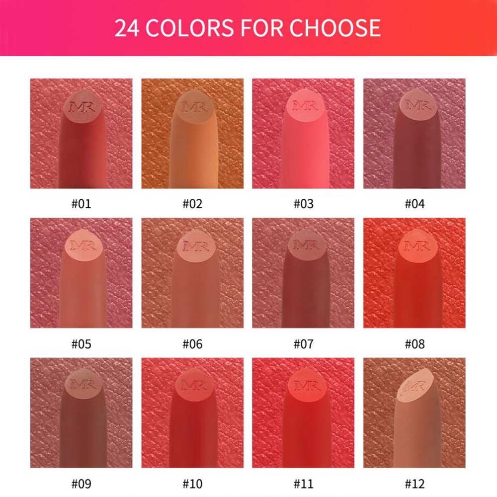[Hàng mới về] Son môi mịn màu nhung chống thấm nước thời trang cho nữ | BigBuy360 - bigbuy360.vn