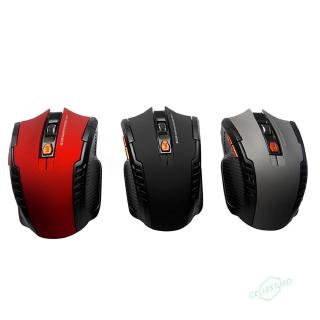 CS 2.4GHz Wireless 2400DPI 6 Buttons USB Optical Gaming Mouse for PC Laptop