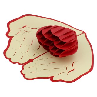 Thiệp 3D trái tim tình yêu