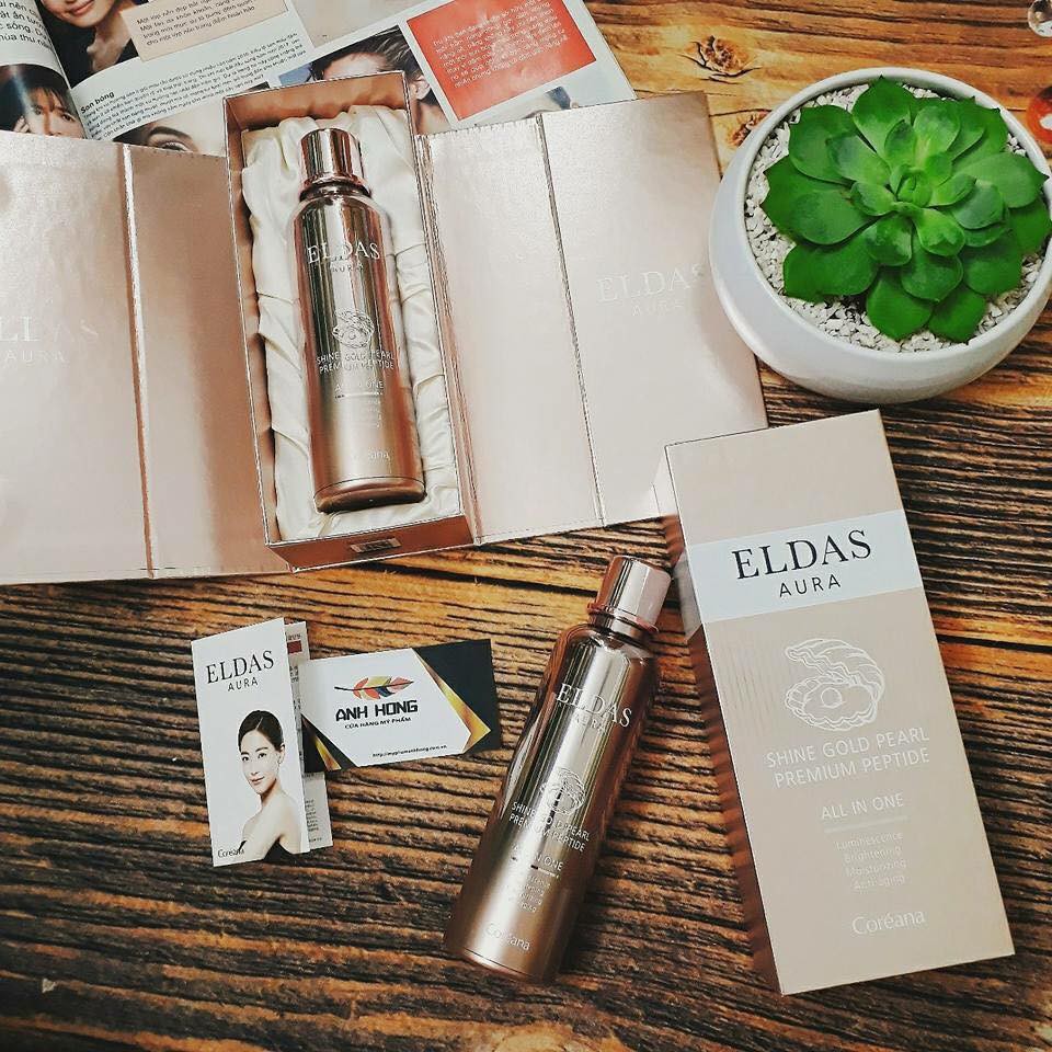 SERUM dưỡng trắng da ELDAS AURA